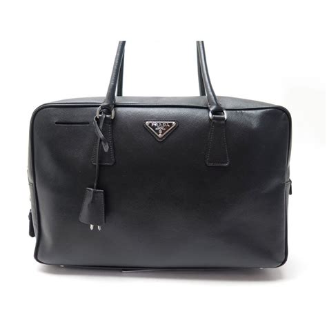 prada bl0094 black saffiano lux|prada bag 5 years.